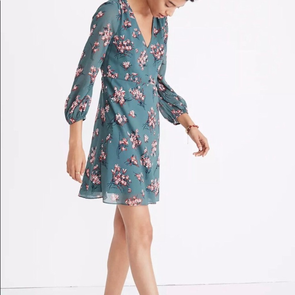 Madewell Marguerite Dress, Butterfly Garden
